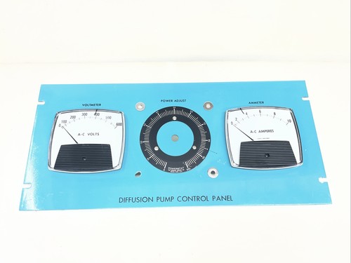 Diffusion pump control - diffusion, panel